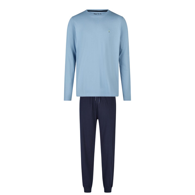 Phil & Co Phil & Co Men's Long Pajama Set Blue