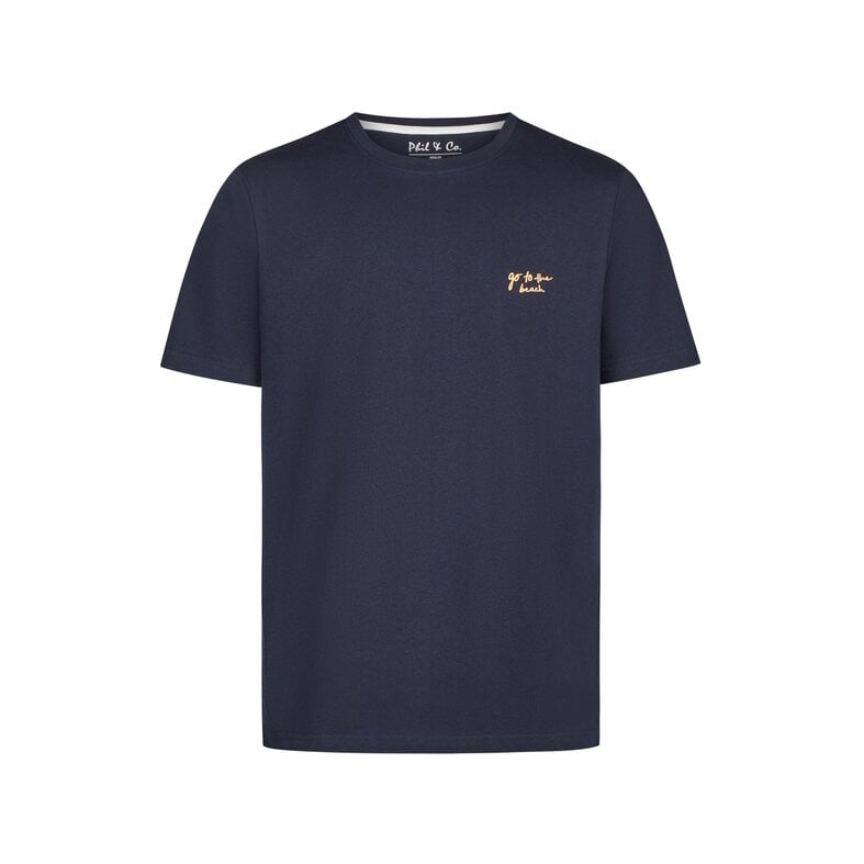 Phil & Co Phil & Co Men's Short Pants Short Pajama Set Dark Blue/Gray