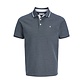 Jack & Jones Jack & Jones Heren Polo JJEPAULOS Grijsblauw