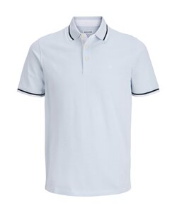 Jack & Jones Men's Polo JJEPAULOS Light Blue