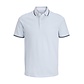 Jack & Jones Jack & Jones Heren Polo JJEPAULOS Lichtblauw