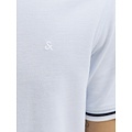 Jack & Jones Jack & Jones Heren Polo JJEPAULOS Lichtblauw