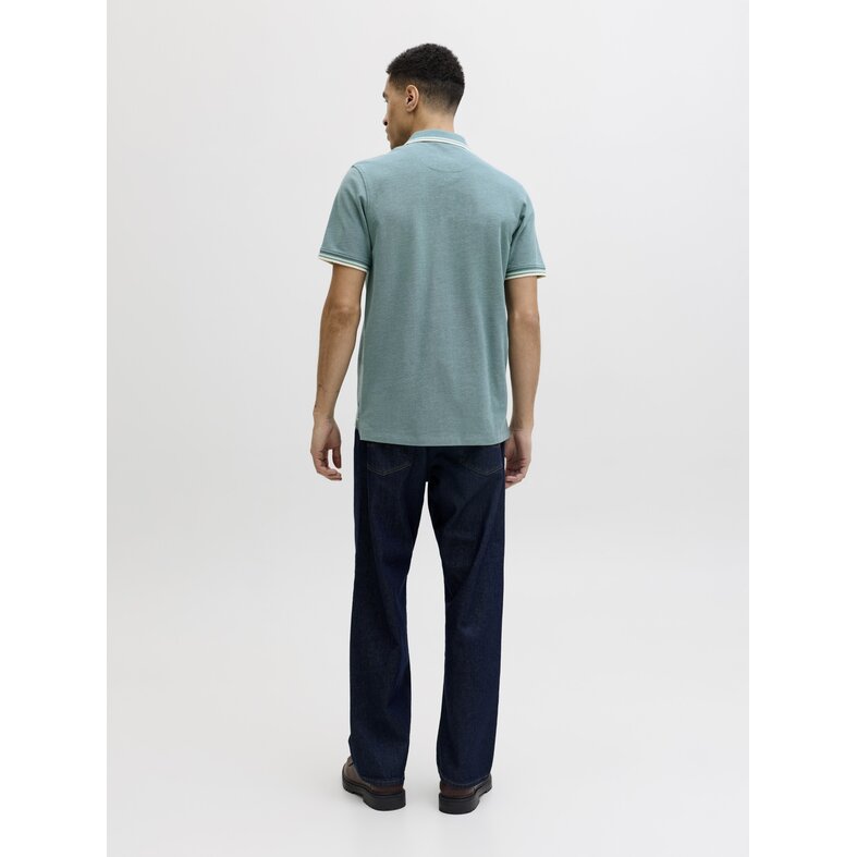 Jack & Jones Jack & Jones Men's Polo JJEPAULOS Teal
