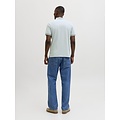 Jack & Jones Jack & Jones Men's Polo JJEPAULOS Light Green/Light Blue