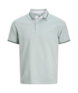 Jack & Jones Men's Polo JJEPAULOS Light Green/Light Blue