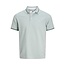 Jack & Jones Jack & Jones Heren Polo JJEPAULOS Lichtgroen/Lichtblauw