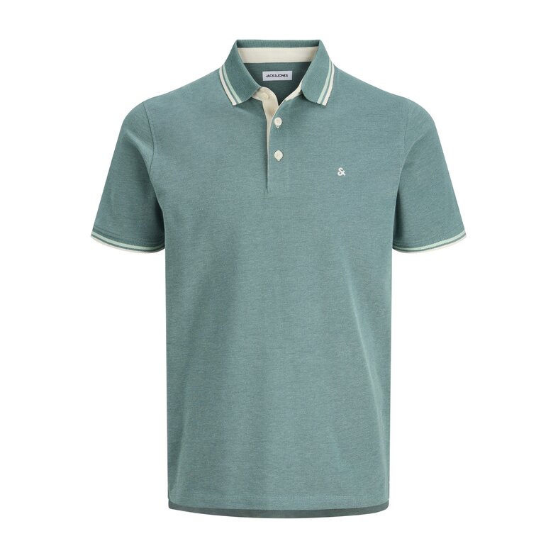 Jack & Jones Jack & Jones Men's Polo JJEPAULOS Teal