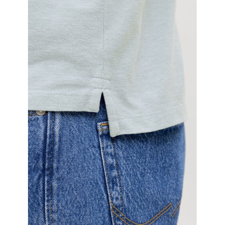 Jack & Jones Jack & Jones Men's Polo JJEPAULOS Light Green/Light Blue