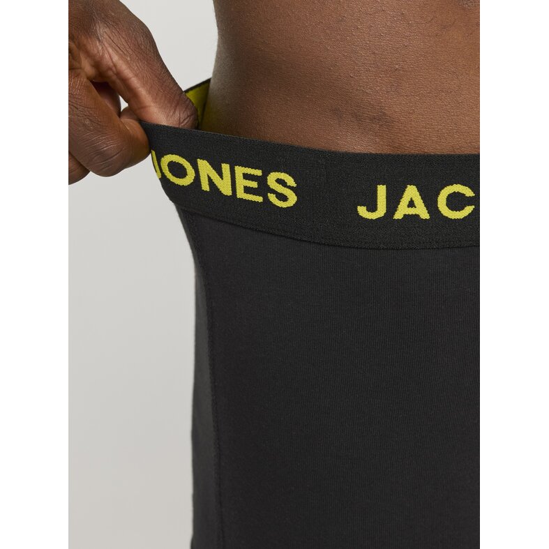 Jack & Jones Jack & Jones Men's Boxer Shorts Solid Trunks JACBASIC 7-Pack Black
