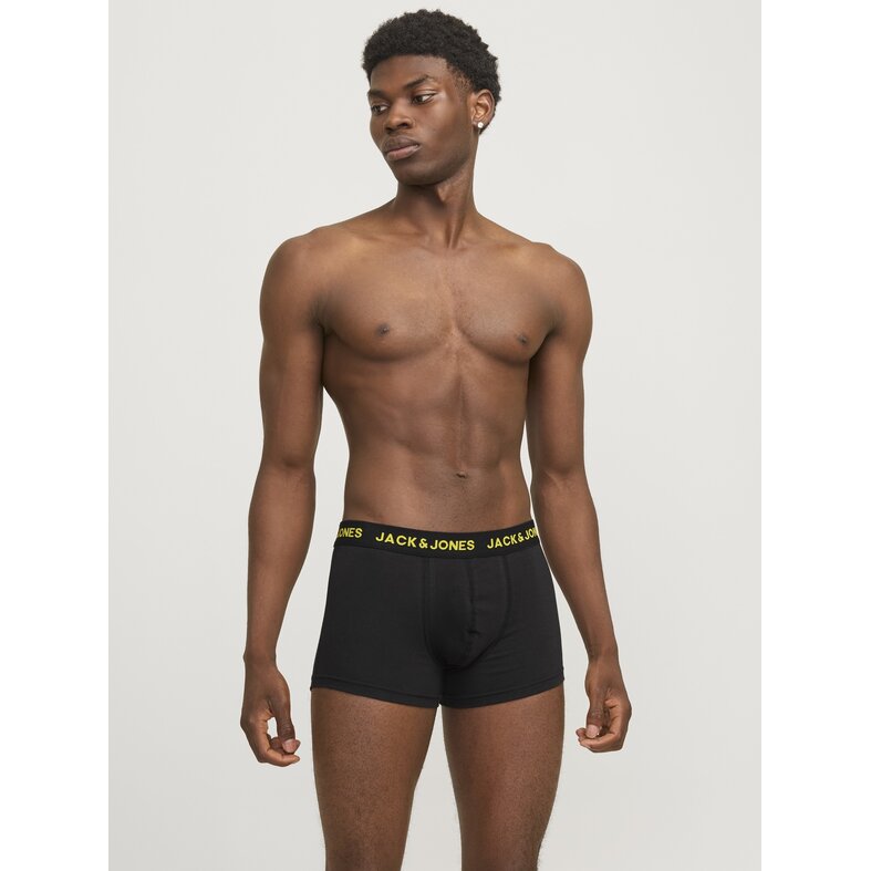 Jack & Jones Jack & Jones Men's Boxer Shorts Solid Trunks JACBASIC 7-Pack Black
