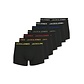 Jack & Jones Jack & Jones Men's Boxer Shorts Solid Trunks JACBASIC 7-Pack Black