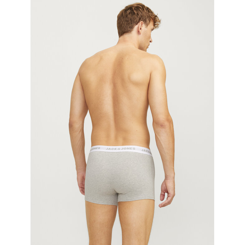 Jack & Jones Jack & Jones Heren Boxershorts Effen Trunks JACBASIC 7-Pack