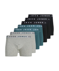 Jack & Jones Men's Boxer Shorts Trunks JACBENNETT 7-Pack Plain