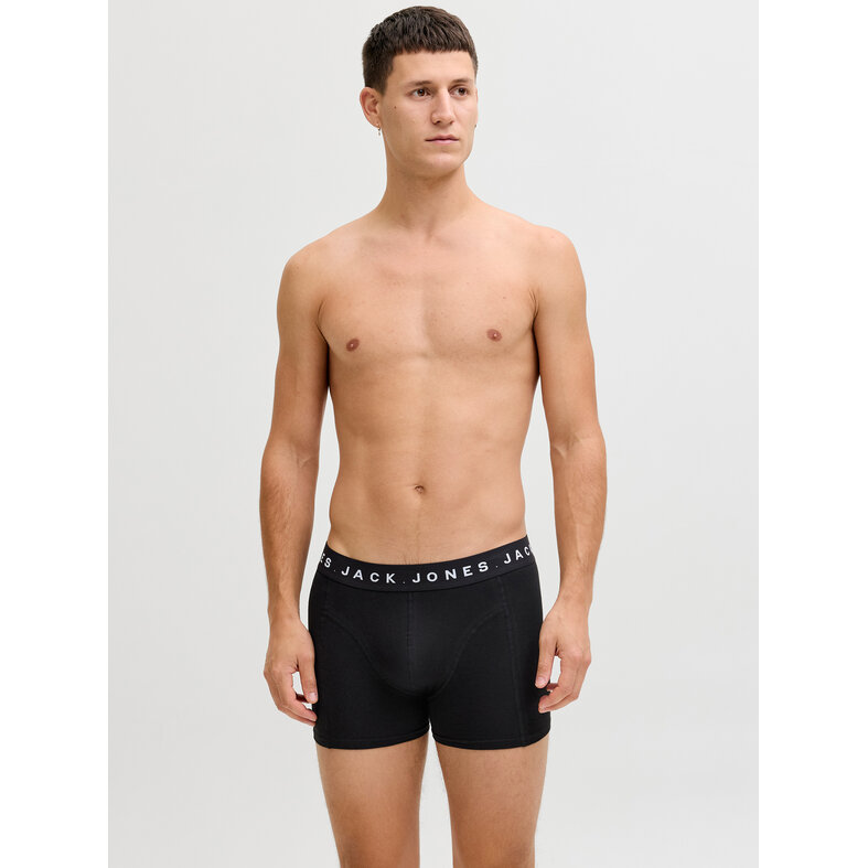 Jack & Jones Jack & Jones Heren Boxershorts Trunks JACBENNETT 7-Pack Effen