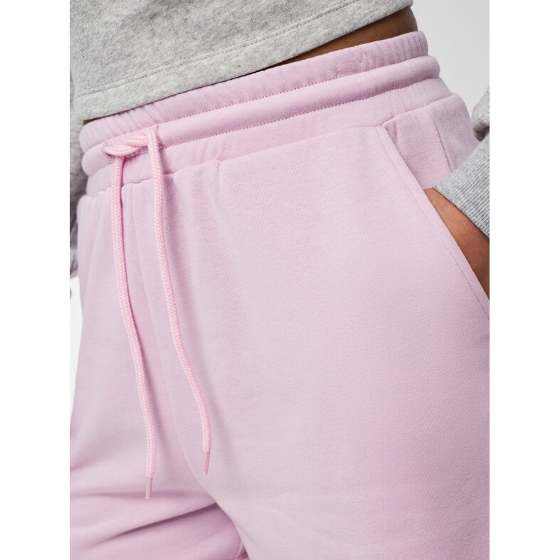 PIECES Pieces Dames Loose Shorts PCCHILLI Sweat Pants Effen Lila Paars