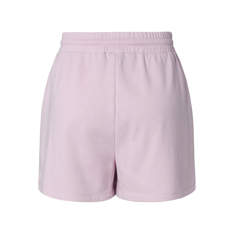 PIECES Pieces Dames Loose Shorts PCCHILLI Sweat Pants Effen Lila Paars
