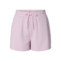 PIECES Pieces Dames Loose Shorts PCCHILLI Sweat Pants Effen Lila Paars