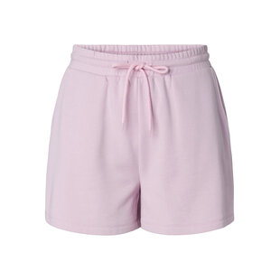 Pieces Women's Loose Shorts PCCHILLI Sweat Pants Solid Lilac Purple
