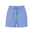 PIECES Pieces Women's Loose Shorts PCCHILLI Sweat Pants Solid Blue
