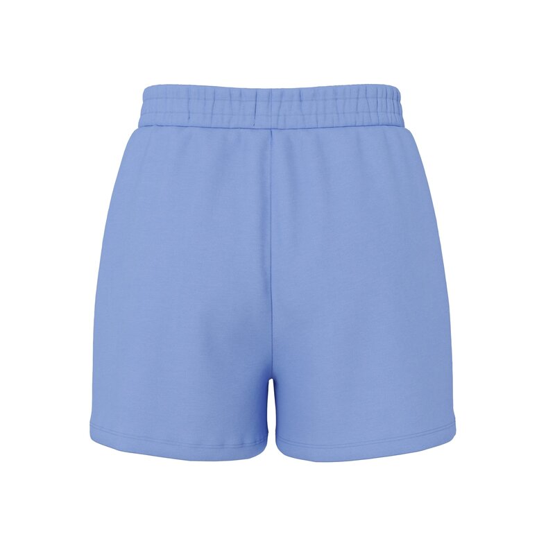 PIECES Pieces Dames Loose Shorts PCCHILLI Sweat Pants Effen Blauw