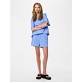 PIECES Pieces Dames Loose Shorts PCCHILLI Sweat Pants Effen Blauw