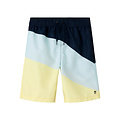 Name It Name It Jongens Lange Zwemshort NKMZATOZ Colorblock Donkerblauw/Lichtblauw/Lichtgroen