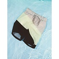 Name It Name It Jongens Lange Zwemshort NKMZATOZ Colorblock Grijs/Lichtgroen/Zwart