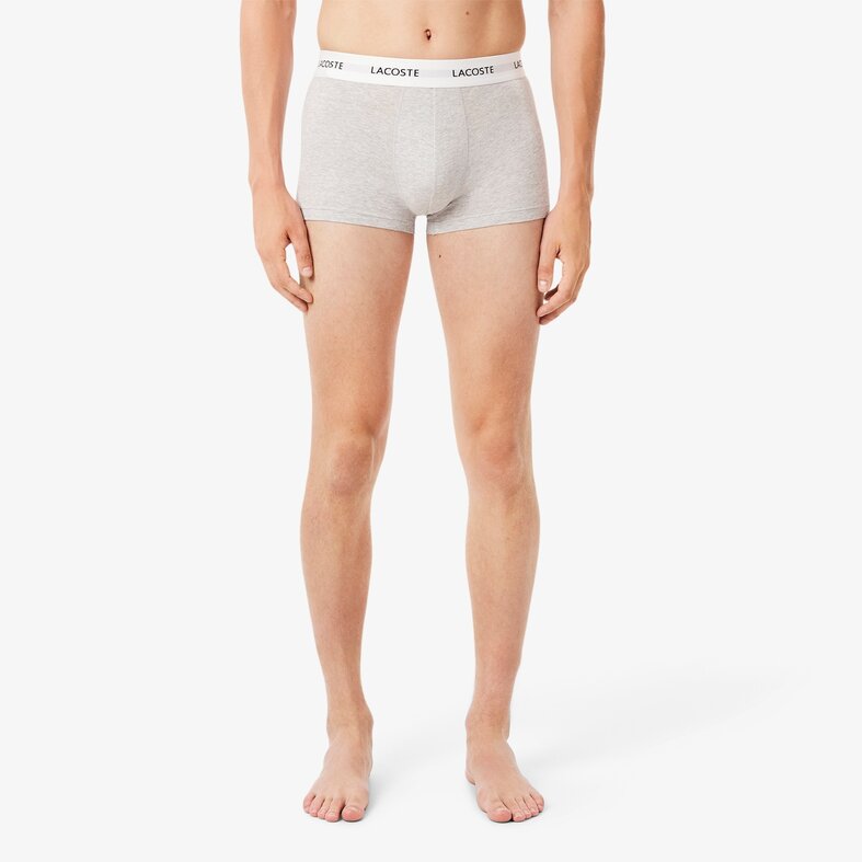 Lacoste Lacoste Men's Boxer Shorts Trunks 3-Pack Light Pink/Grey/Navy Blue