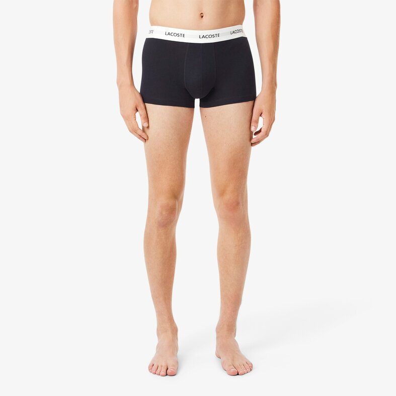 Lacoste Lacoste Men's Boxer Shorts Trunks 3-Pack Light Pink/Grey/Navy Blue