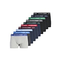 Jack & Jones Jack & Jones Heren Boxershorts Trunks JACSOLID Effen 10-Pack Multicolor