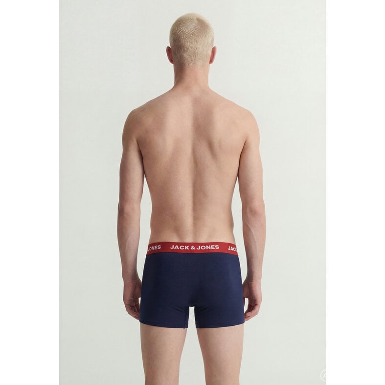Jack & Jones Jack & Jones Heren Boxershorts Trunks JACSOLID Effen 10-Pack Multicolor