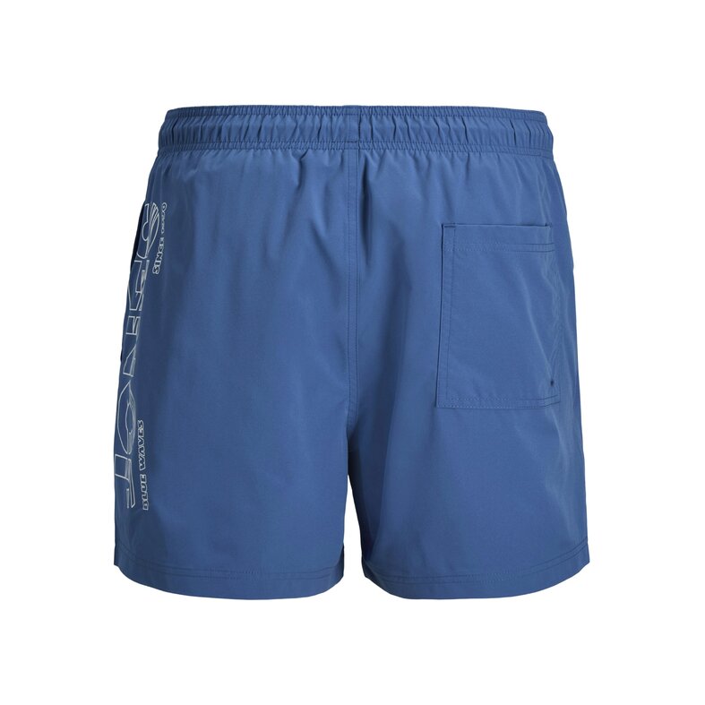 Jack & Jones Jack & Jones Heren Plus Size Zwemshort JPSTMAUI WAVE Logo Blauw