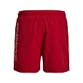 Jack & Jones Jack & Jones Heren Plus Size Zwemshort JPSTMAUI WAVE Logo Rood