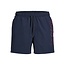 Jack & Jones Jack & Jones Heren Plus Size Zwemshort JPSTMAUI WAVE Logo Donkerblauw