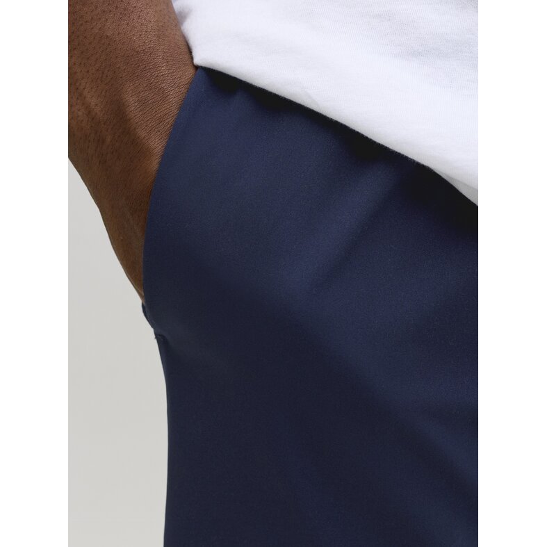 Jack & Jones Jack & Jones Heren Plus Size Zwemshort JPSTMAUI WAVE Logo Donkerblauw