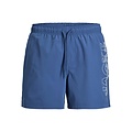 Jack & Jones Jack & Jones Heren Plus Size Zwemshort JPSTMAUI WAVE Logo Blauw
