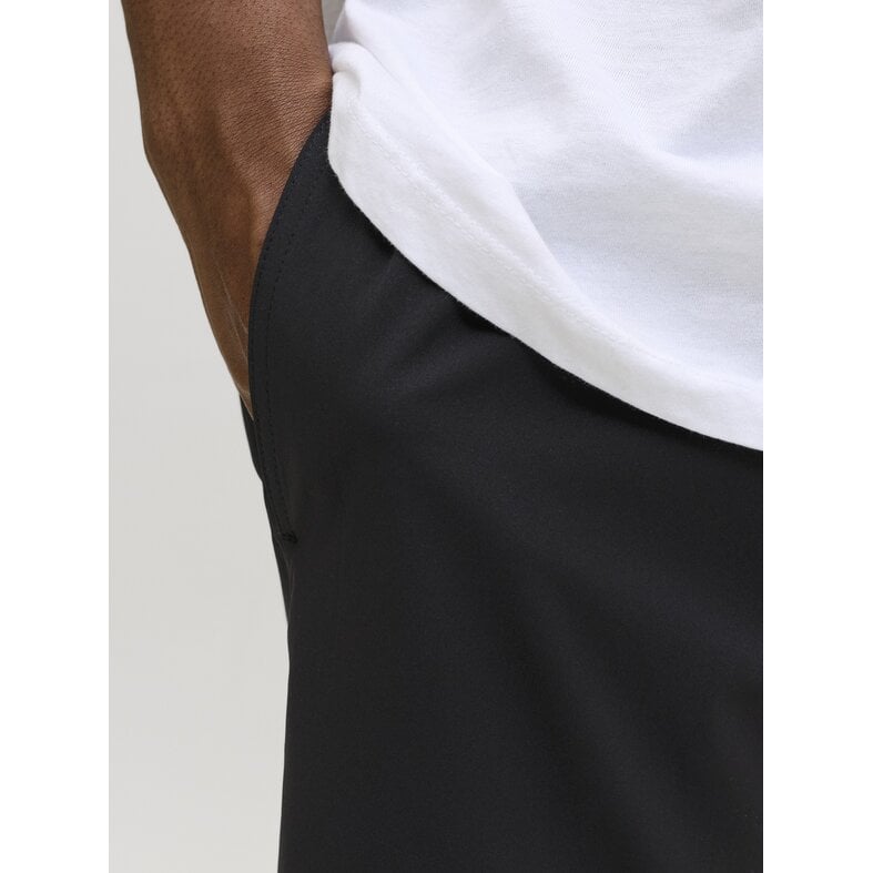 Jack & Jones Jack & Jones Heren Plus Size Zwemshort JPSTMAUI WAVE Logo Zwart