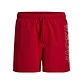 Jack & Jones Jack & Jones Men's Plus Size Swim Short JPSTMAUI WAVE Logo Red