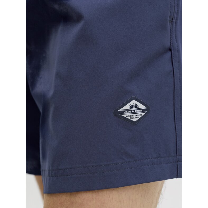 Jack & Jones Jack & Jones Heren Plus Size Zwemshort JPSTMAUI TROPIC Effen Donkerblauw