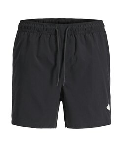Jack & Jones Men's Plus Size Swim Short JPSTMAUI TROPIC Solid Black