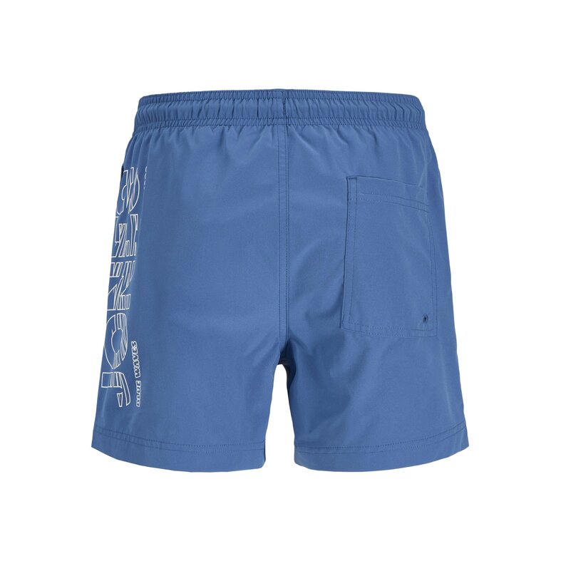Jack & Jones Junior Jack & Jones Junior Boys Swim Short JPSTMAUI WAVE Logo Blue