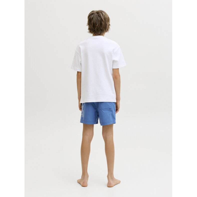 Jack & Jones Junior Jack & Jones Junior Boys Swim Short JPSTMAUI WAVE Logo Blue