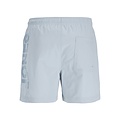 Jack & Jones Junior Jack & Jones Junior Jongens Zwemshort JPSTMAUI WAVE Logo Lichtblauw