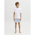 Jack & Jones Junior Jack & Jones Junior Boys Swim Short JPSTMAUI WAVE Logo Light Blue