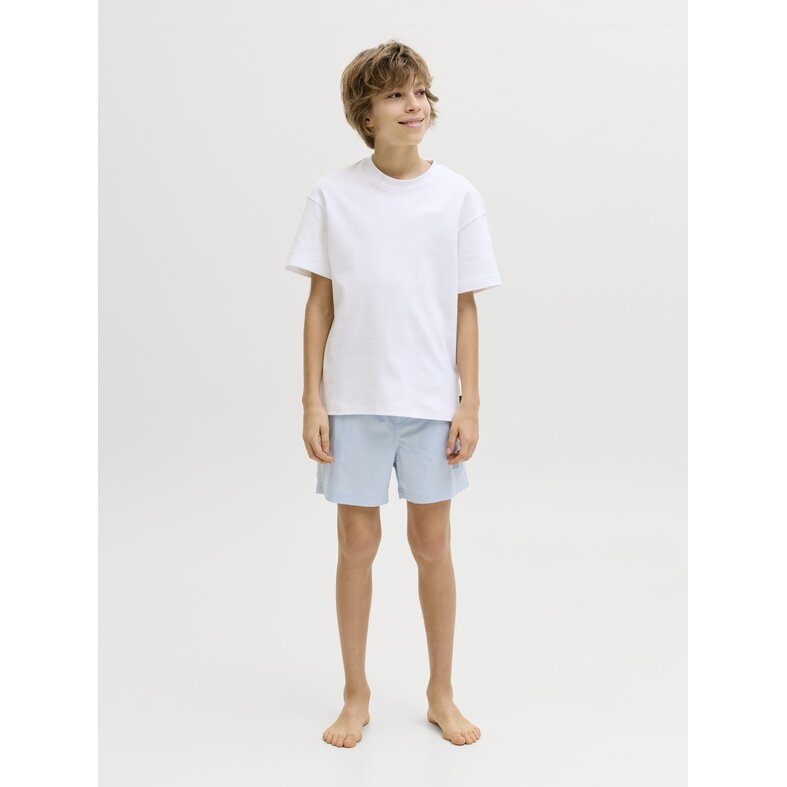 Jack & Jones Junior Jack & Jones Junior Jongens Zwemshort JPSTMAUI WAVE Logo Lichtblauw