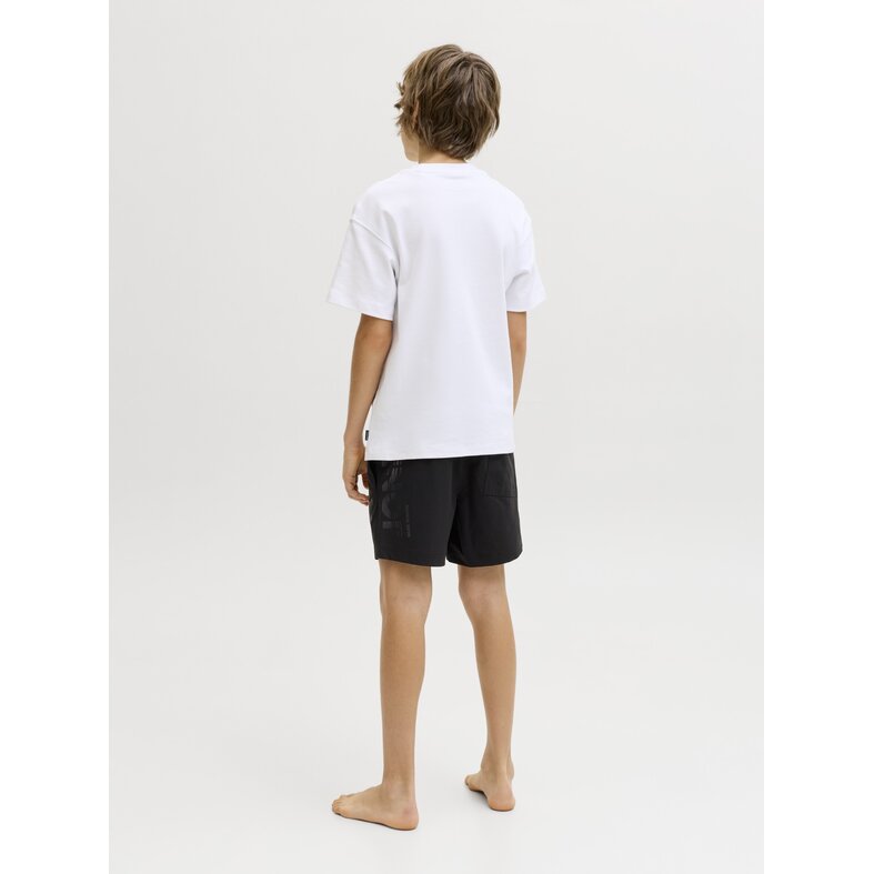 Jack & Jones Junior Jack & Jones Junior Jongens Zwemshort JPSTMAUI WAVE Logo Zwart