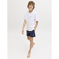 Jack & Jones Junior Jack & Jones Junior Boys Swim Short JPSTMAUI SURF Double Waistband Plain Dark Blue