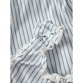 Name It Name It Meisjes Badpak Geribd NMFZIKKA Strik Blauw Gestreept