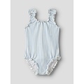 Name It Name It Girls Swimsuit Ribbed NMFZIKKA Bow Blue Striped