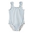 Name It Name It Meisjes Badpak Geribd NMFZIKKA Strik Blauw Gestreept